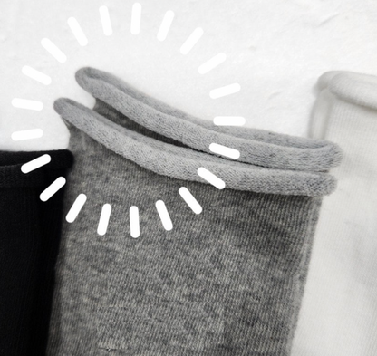 Women's Band-Free Socks - Flower (3 colors)