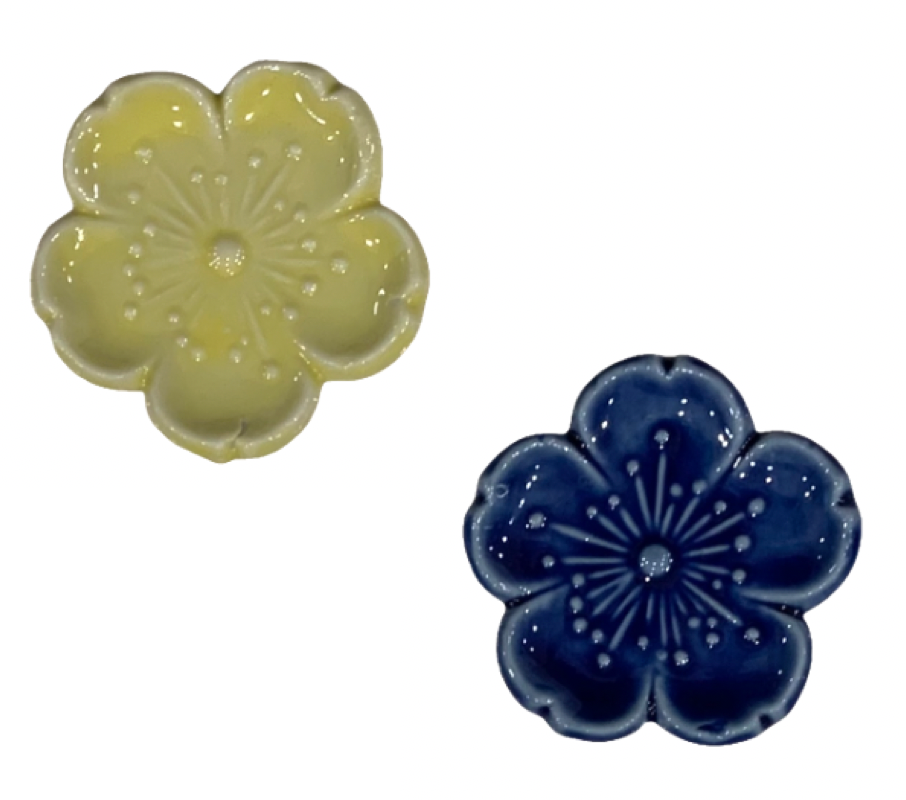 Porcelain Sakura Chopstick Rest (2 colors)