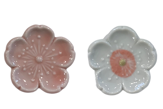Porcelain Sakura Chopstick Rest (2 colors)