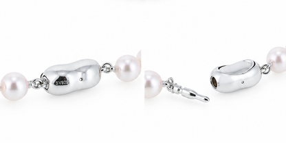 Akoya Pearl Necklace, 8.0–8.5 mm, with PSL & NGG Certificates [READY FOR PICKUP]