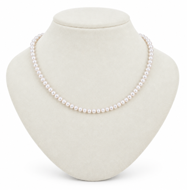 Akoya Pearl Necklace, 5.5–6.0 mm, with PSL & EPC Certificates [SPECIAL ORDER | Estimated Pickup: 4+ Weeks]