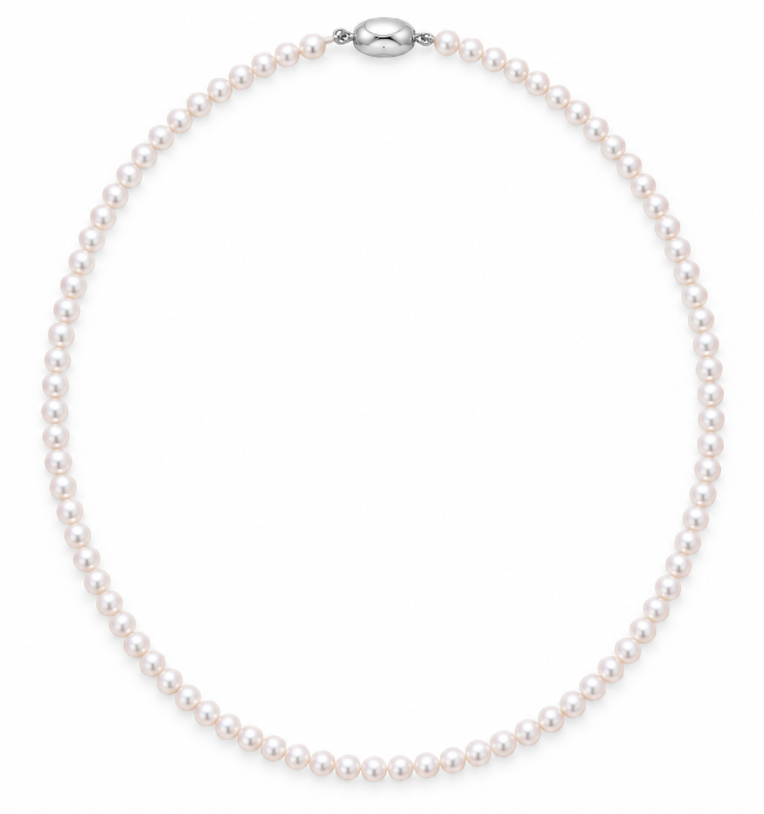 Akoya Pearl Necklace, 5.5–6.0 mm, with PSL & EPC Certificates [SPECIAL ORDER | Estimated Pickup: 4+ Weeks]