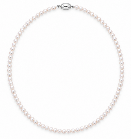 Akoya Pearl Necklace, 5.5–6.0 mm, with PSL & EPC Certificates [SPECIAL ORDER | Estimated Pickup: 4+ Weeks]