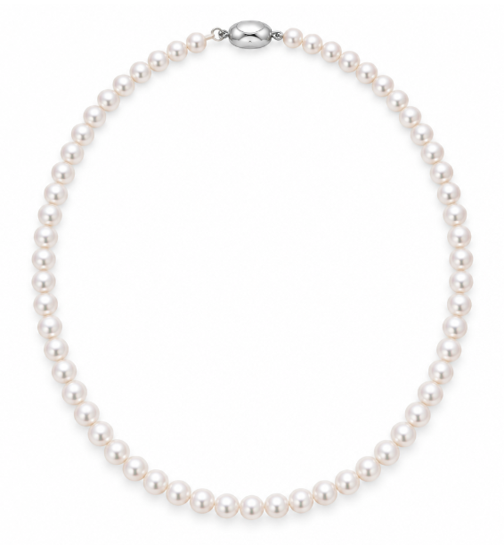 Akoya Pearl Necklace, 6.0–6.5 mm, with PSL & EPC Certificates [SPECIAL ORDER | Estimated Pickup: 4+ Weeks]