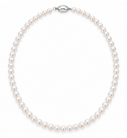 Akoya Pearl Necklace, 6.0–6.5 mm, with PSL & EPC Certificates [SPECIAL ORDER | Estimated Pickup: 4+ Weeks]