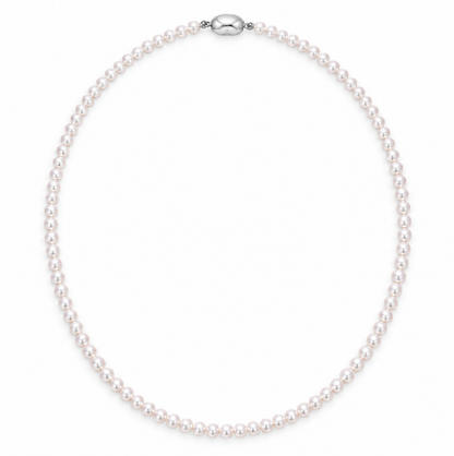 Akoya Pearl Necklace, 4–4.5 mm, with PSL & EPC Certificates [SPECIAL ORDER | Estimated Pickup: 4+ Weeks]