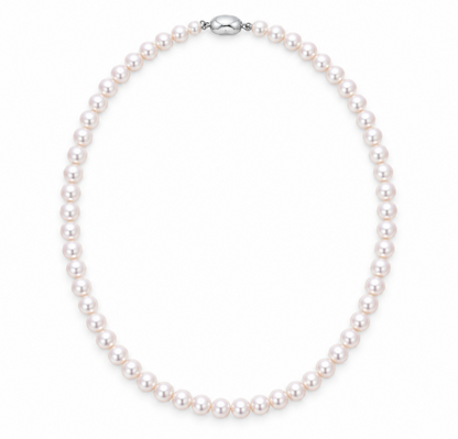 Akoya Pearl Necklace, 7.0–7.5 mm, with PSL & EPC Certificates [READY FOR PICKUP]